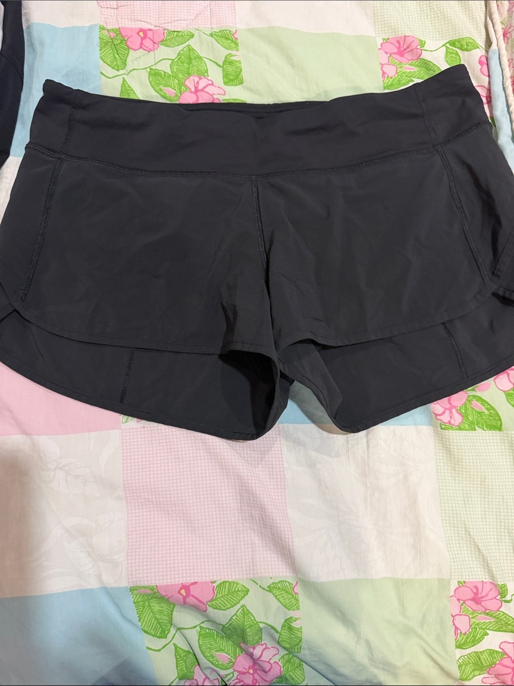lululemon athletica Black Layered Athletic Shorts